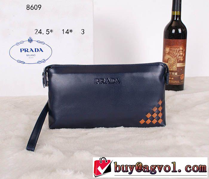 2014秋冬 ★安心★追跡付 prada プラダ 財布メンズ 8609