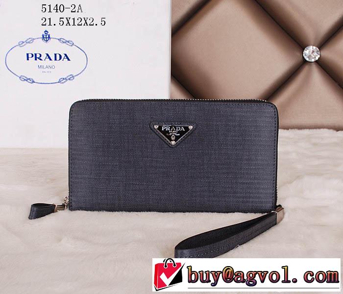 PRADA プラダ ～希少 2014 人気 ランキング 財布メンズ 5140-2a