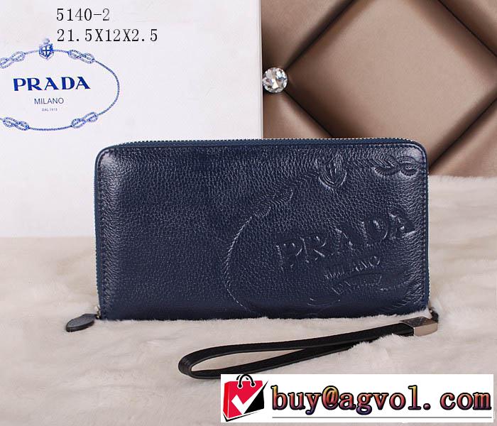 PRADA プラダ 超人気美品◆ 2014 高級感を備えている 財布メンズ 5140-2