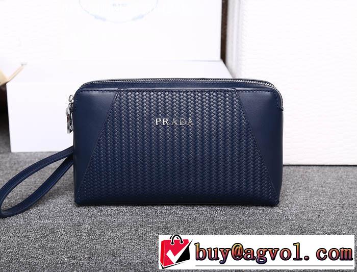 PRADA プラダ 存在感◎ 2014 ファスナー開閉 財布メンズ 012-1