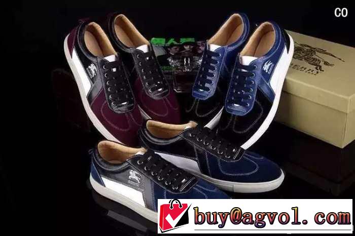 2014 完売品！burberry バーバリー ランニングシューズ 3色可選