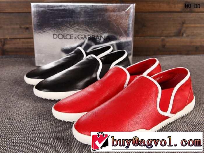 最旬アイテム 2014春夏 dolce&gabbana ドルチェ＆ガッバーナ スニーカー 2色可選