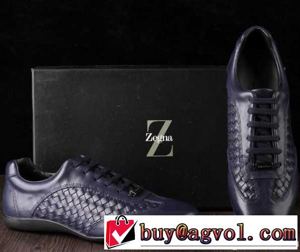 超人気美品◆ 2014春夏 ermenegildo zegna エルメネジルド ゼニア スニーカー 靴 2色可選