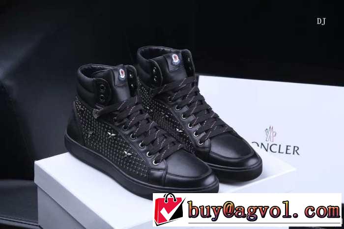 大人の雰囲気抜群 2014秋冬 moncler モンクレール カジュアルシューズ 汚れしにくい