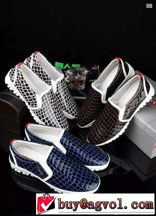 2014 首胸ロゴ prada プラダ 軽量 カジュアルシュッズ