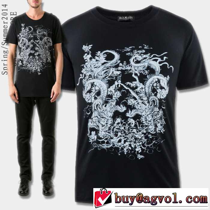 【激安】2014春夏新作 balmain バルマン 半袖tシャツ