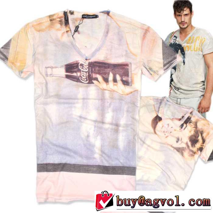 SALE開催 2014春夏新作 dolce&gabbana ドルチェ＆ガッバーナ 半袖tシャツ