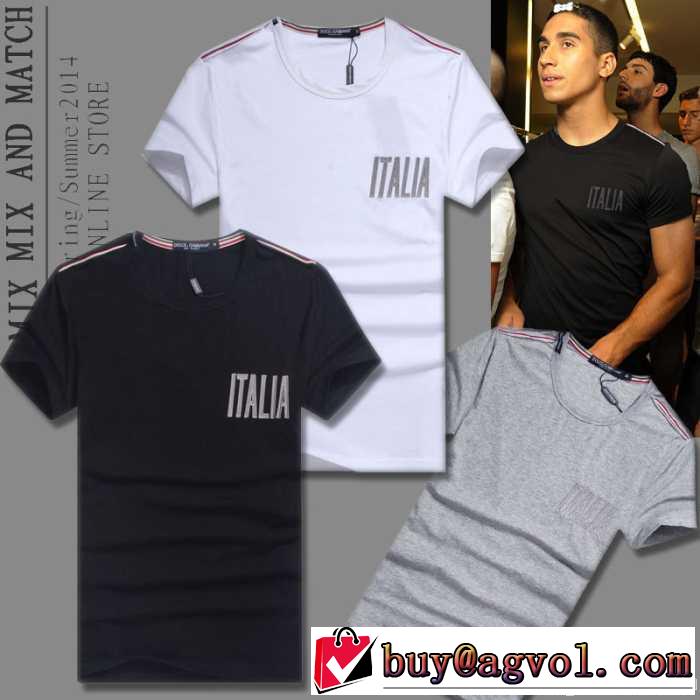 SALE!今季 2014春夏新作 dolce&gabbana ドルチェ＆ガッバーナ 半袖tシャツ