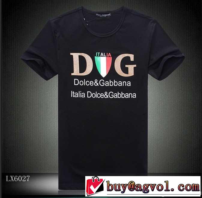 超人気美品◆ 2014春夏 dolce&gabbana ドルチェ＆ガッバーナ 半袖tシャツ 2色可選