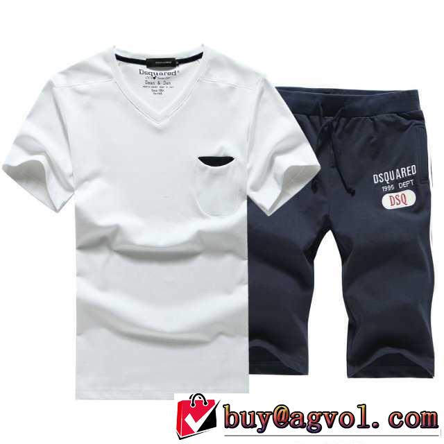 2014春夏 sale!今季 ディースクエアード 半袖 tシャツセットアップ上下