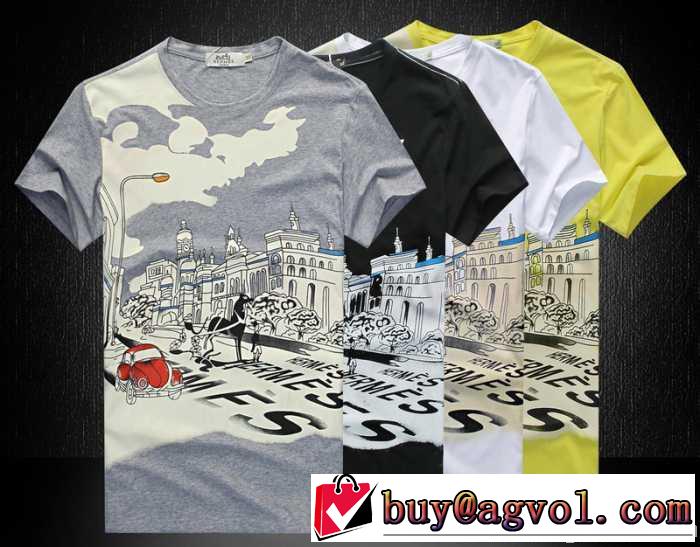 欧米韓流 エルメス 2014春夏 半袖 Tシャツ