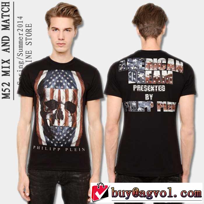 美品！2014 philipp plein フィリッププレイン半袖tシャツ