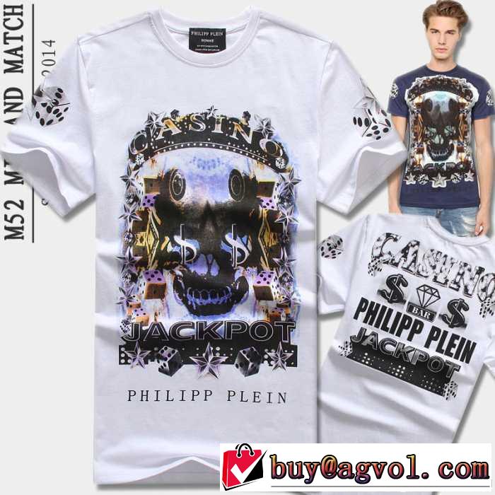 大人気 2014 philipp plein フィリッププレイン半袖tシャツ