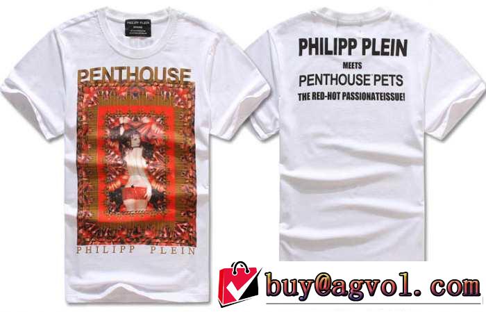 お買得 2014春夏 philipp plein フィリッププレイン 半袖tシャツ 2色可選