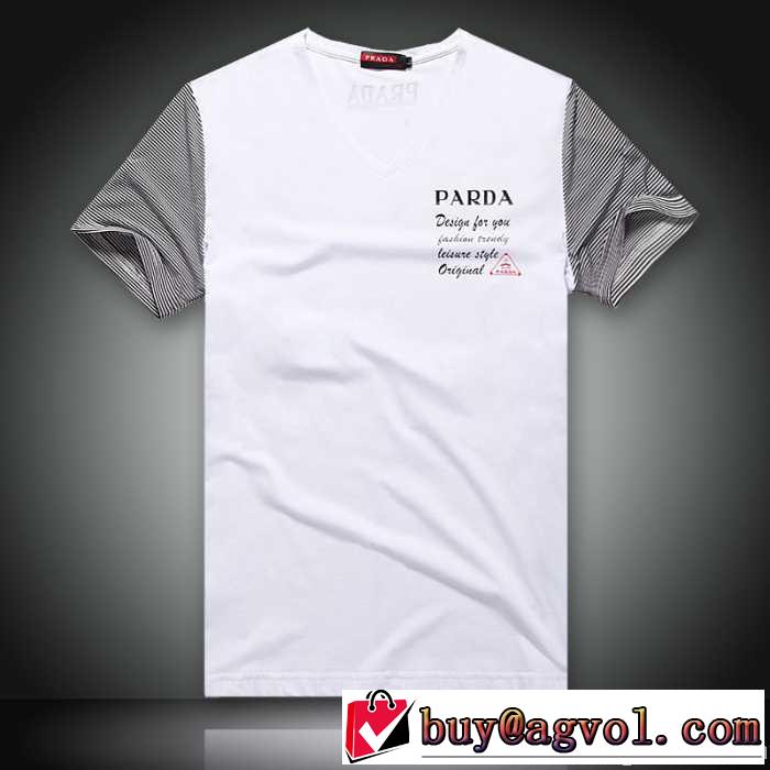 上質 大人気 2014春夏 prada プラダ 半袖 Tシャツ