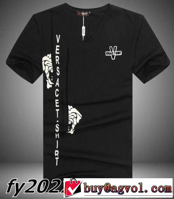 首胸ロゴ 2014春夏 ヴェルサーチ半袖 Tシャツ