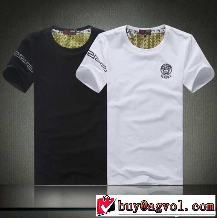 2014春夏 大人気☆new!! versace ヴェルサーチ 半袖tシャツ 2色可選