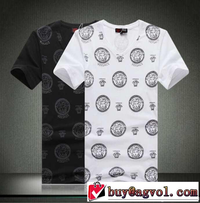 2014春夏 美品！versace ヴェルサーチ 半袖tシャツ 2色可選