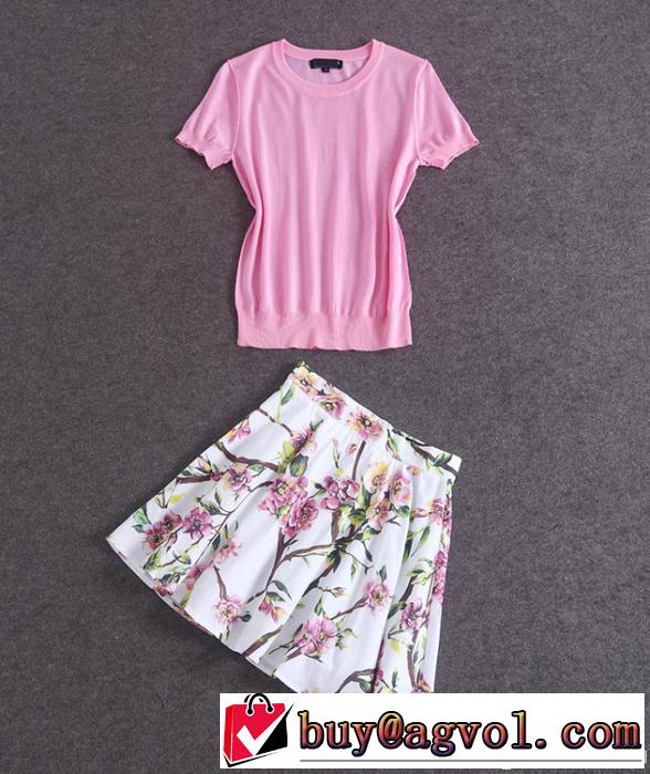 ミュウミュウ 人気販売中 カットソー プリント ワンピース セットアップ a771