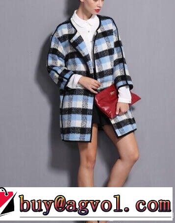 2014 秋冬 人気新品★超特価★ ブランド ノーカラーコート