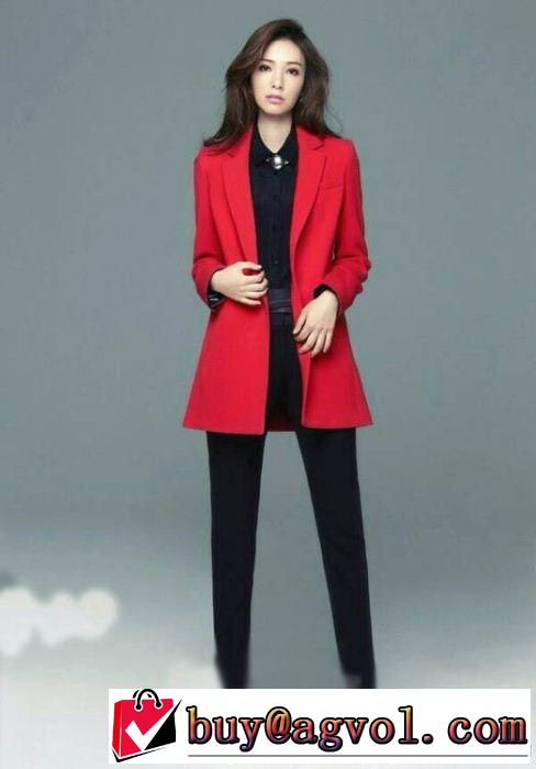 2014 秋冬 海外セレブ愛用 ブランド 女優風テーラード コート