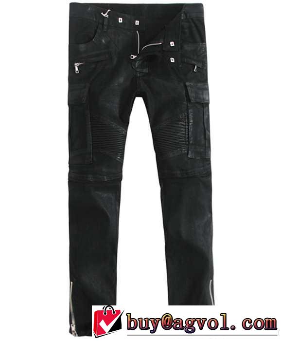 スリムなシルエットデザイン 2014秋冬 balmain バルマン ジーンズ 細身効果