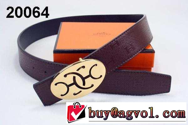 2014 美品！ hermes エルメス ベルト 本革(牛皮)