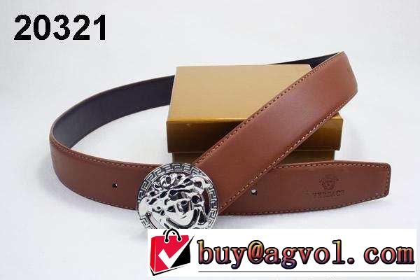 SALE!今季 2014 versace ヴェルサーチ ベルト 本革(牛皮)