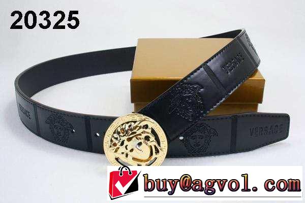 2014 プレゼントに！ versace ヴェルサーチ ベルト 本革(牛皮)
