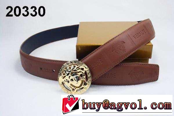 2014 versace ヴェルサーチ 新入荷 ベルト 本革(牛皮)