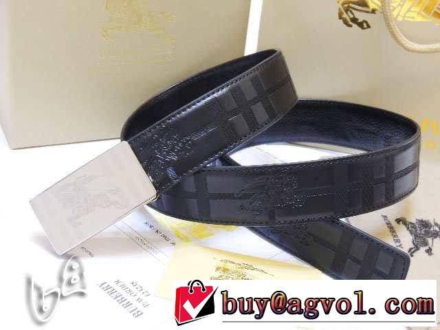 2014 burberry バーバリー 新品 本革 ベルト最高ランク