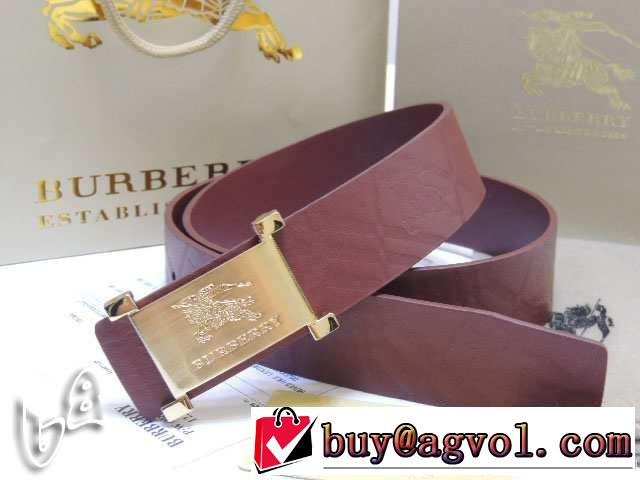 2014 burberry バーバリー ～希少 本革 ベルト最高ランク
