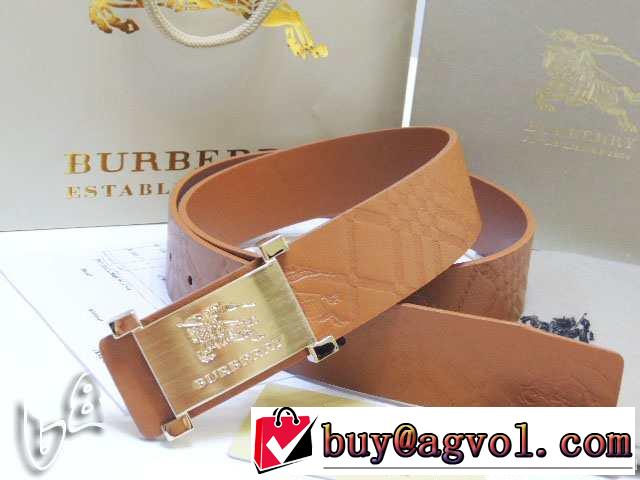 2014 burberry バーバリー 個性派 本革 ベルト最高ランク