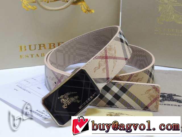 2014 めちゃくちゃお得 burberry バーバリー 本革 ベルト最高ランク