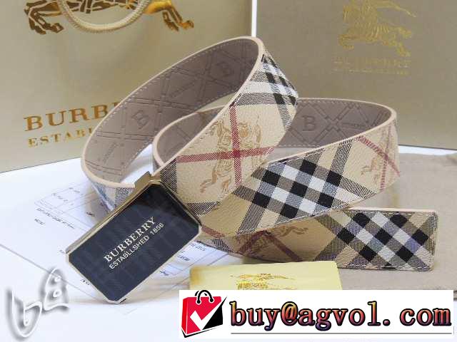2014 最旬アイテム burberry バーバリー 本革 ベルト最高ランク