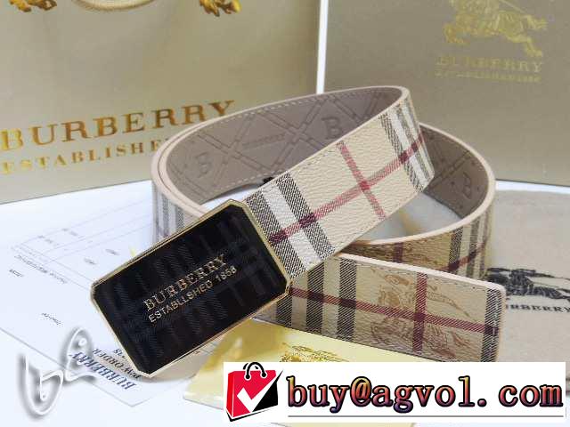 2014 欧米韓流 burberry バーバリー 本革 ベルト最高ランク