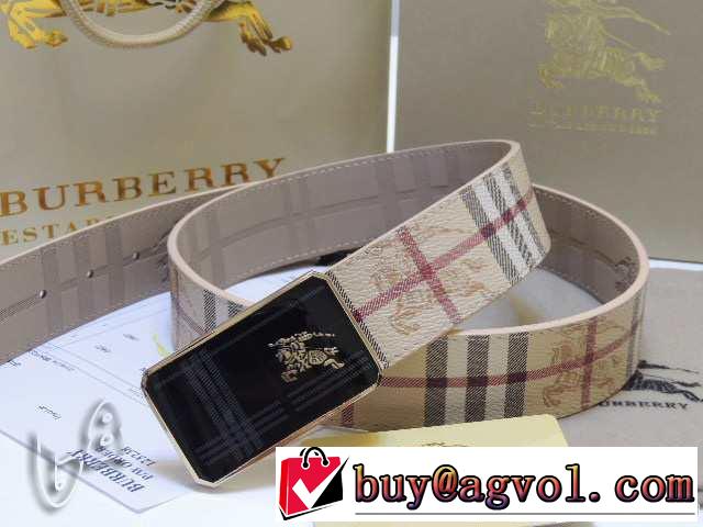 2014 高級感演出 burberry バーバリー 本革 ベルト最高ランク
