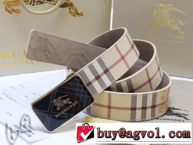 2014 魅力満点 burberry バーバリー 本革 ベルト最高ランク