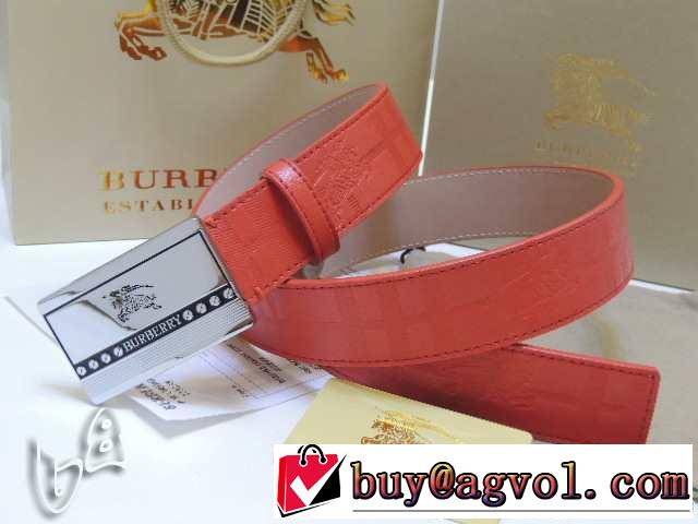 2014 贈り物にも◎ burberry バーバリー 本革 ベルト最高ランク