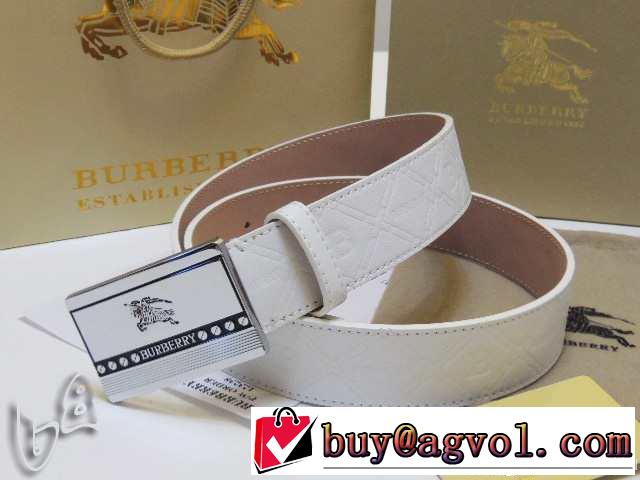 2014 burberry バーバリー 存在感◎ 本革 ベルト最高ランク