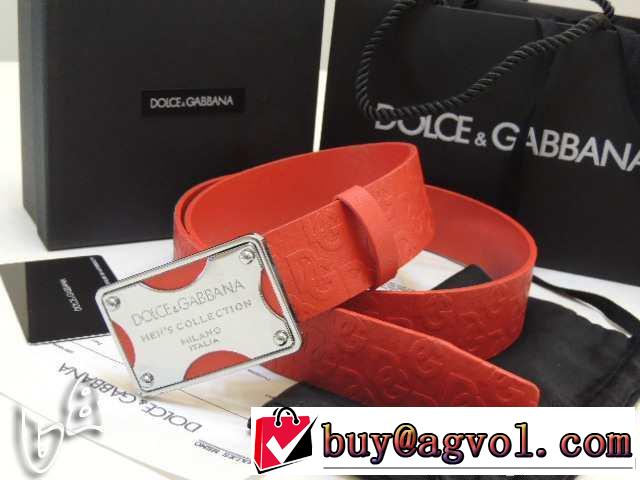 2014 sale!今季 dolce&gabbana ドルチェ＆ガッバーナ 本革 ベルト最高ランク
