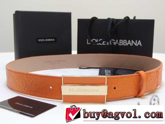 2014 新入荷 dolce&gabbana ドルチェ＆ガッバーナ 本革 ベルト最高ランク