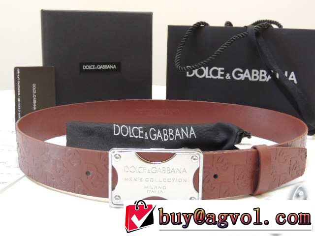 2014 大特価 dolce&gabbana ドルチェ＆ガッバーナ 本革 ベルト最高ランク