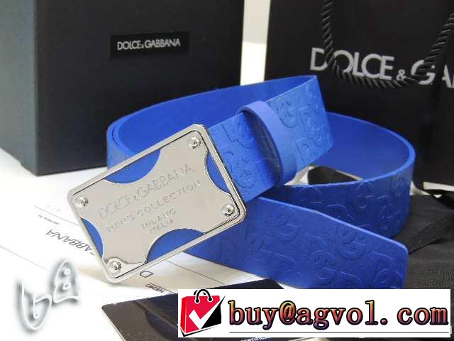 2014 存在感◎ dolce&gabbana ドルチェ＆ガッバーナ 本革 ベルト最高ランク