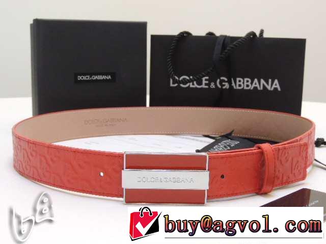 2014 超人気美品◆ dolce&gabbana ドルチェ＆ガッバーナ 本革 ベルト最高ランク
