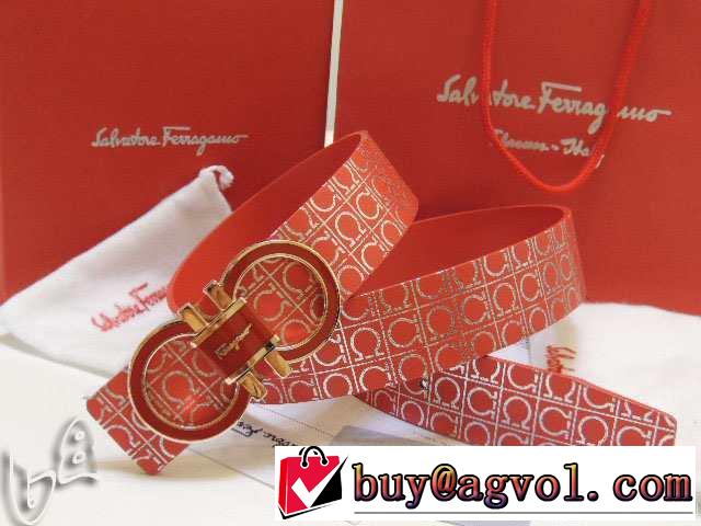 2014 新品 ferragamo サルヴァトーレフェラガモ 本革 ベルト最高ランク