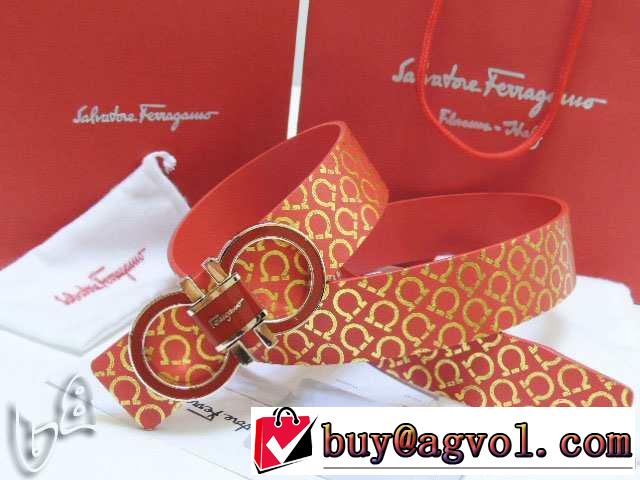 2014 超レア ferragamo サルヴァトーレフェラガモ 本革 ベルト最高ランク