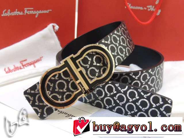 2014 大特価 ferragamo サルヴァトーレフェラガモ 本革 ベルト最高ランク