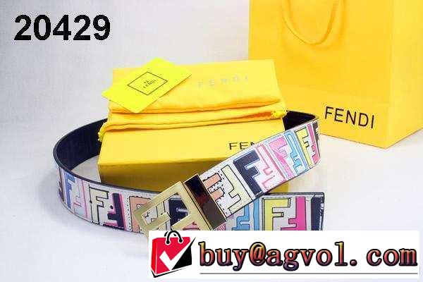 美品 2014 fendi フェンディ ベルト 本革(牛皮) 最高ランク