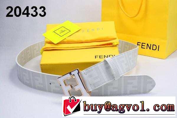 めちゃくちゃお得 2014 fendi フェンディ ベルト 本革(牛皮) 最高ランク